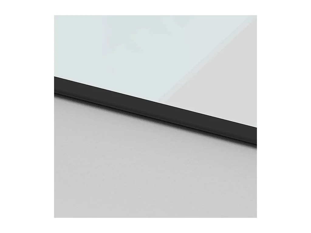 Schuifdeur met zwarte beslagset 90x205 cm