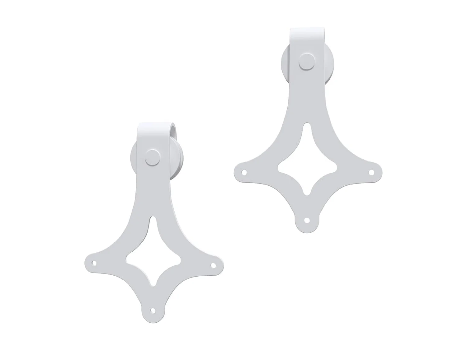 Kit puerta corredera y herrajes 90x210 cm pino macizo