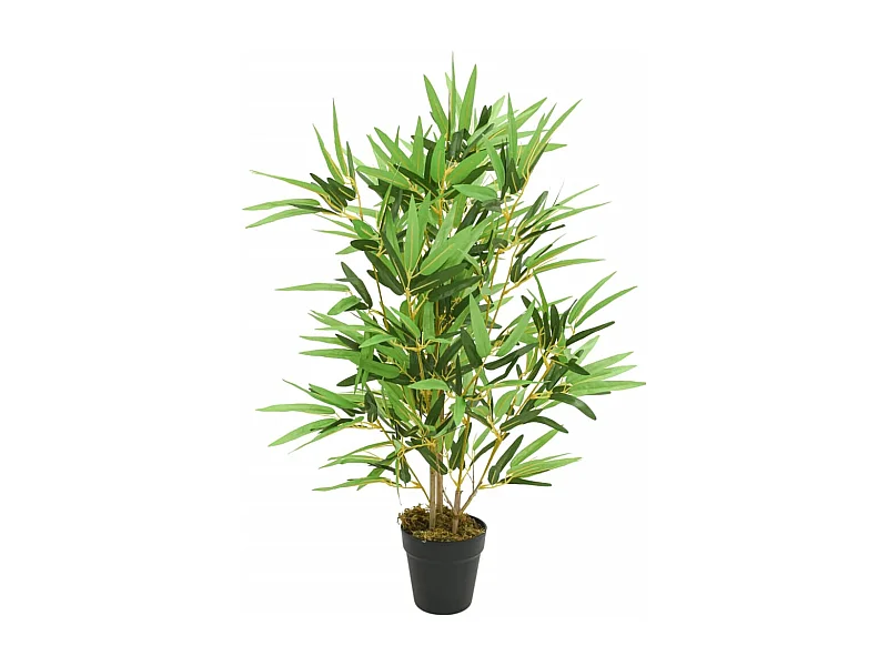 Bambú artificial 368 hojas 80 cm verde