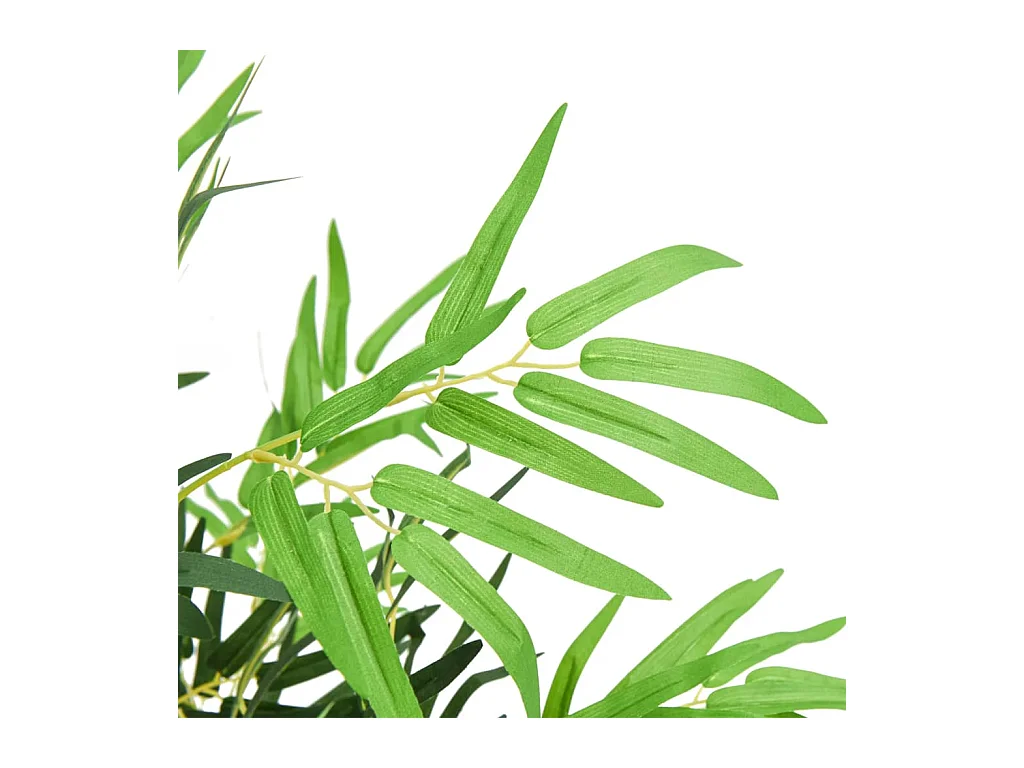 Bambù artificiale 730 foglie 120 cm verde