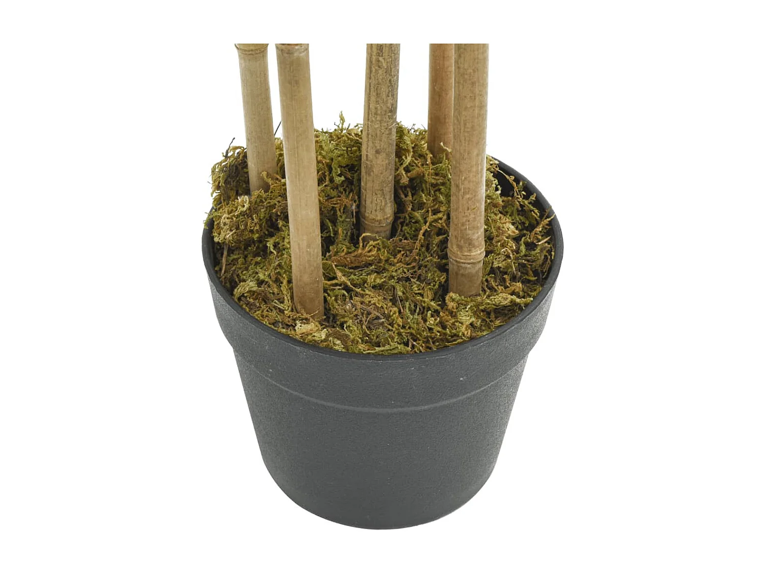 Bambou artificiel 730 feuilles 120 cm vert