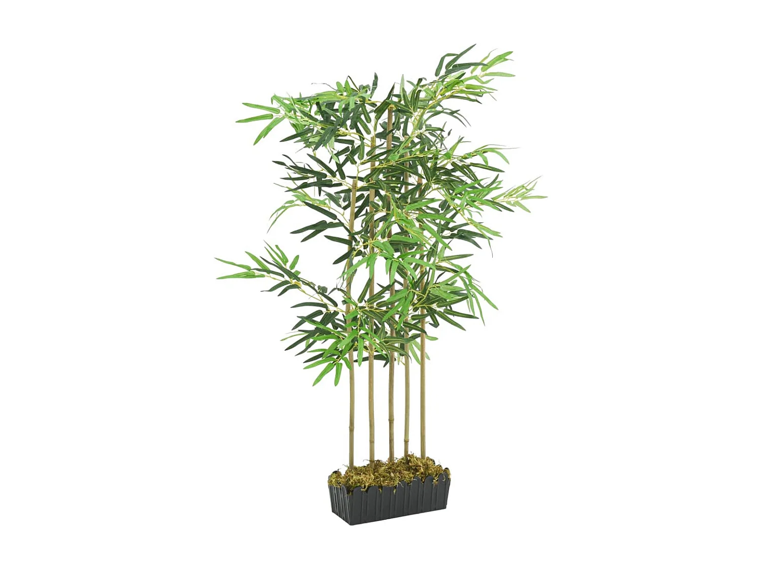 Kunstbamboe 730 bladeren 120 cm groen