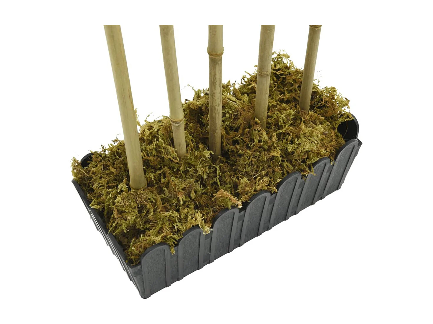 Kunstbamboe 730 bladeren 120 cm groen