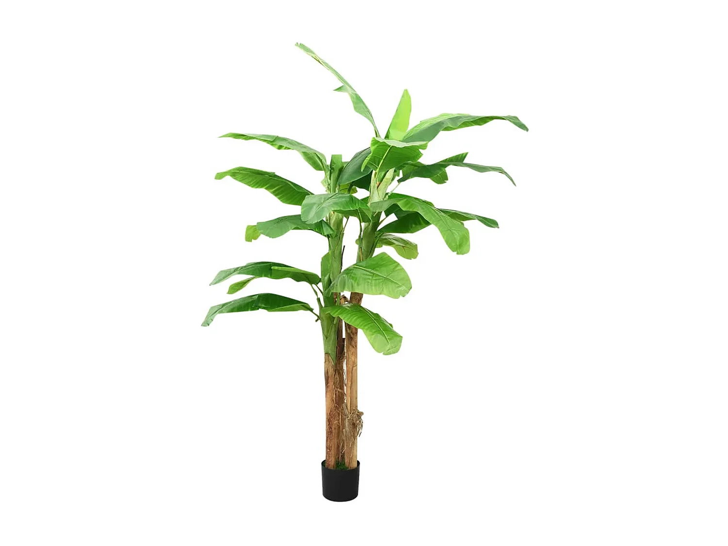 Kunstbananenboom met pot 300 cm Groen