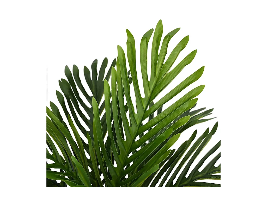 Palma artificiale 9 foglie 70 cm verde
