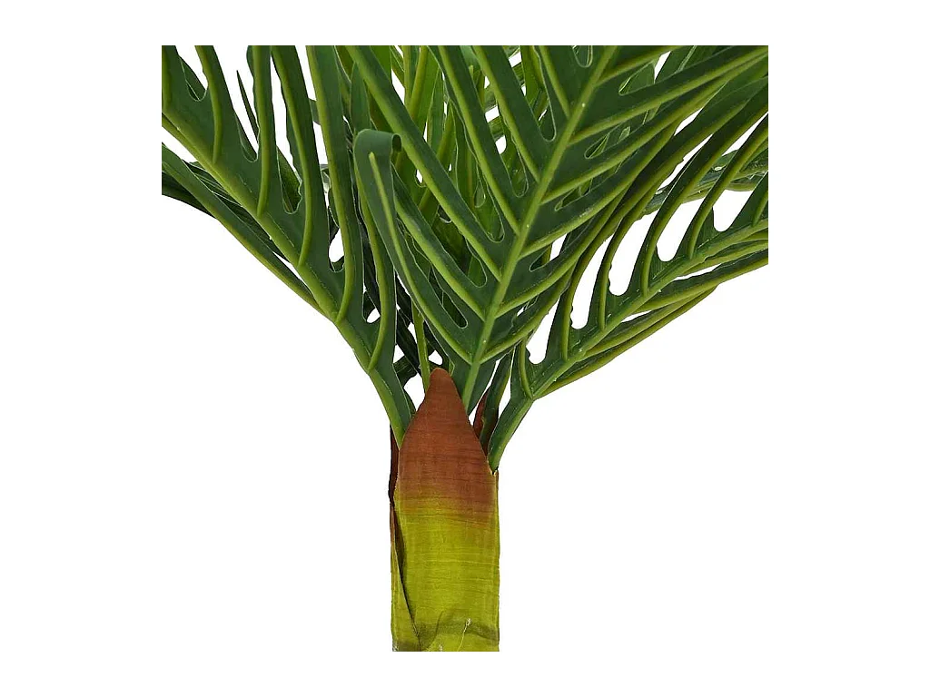 Palma artificiale 9 foglie 70 cm verde