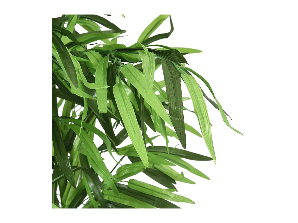 Bambù artificiale 576 foglie 150 cm verde