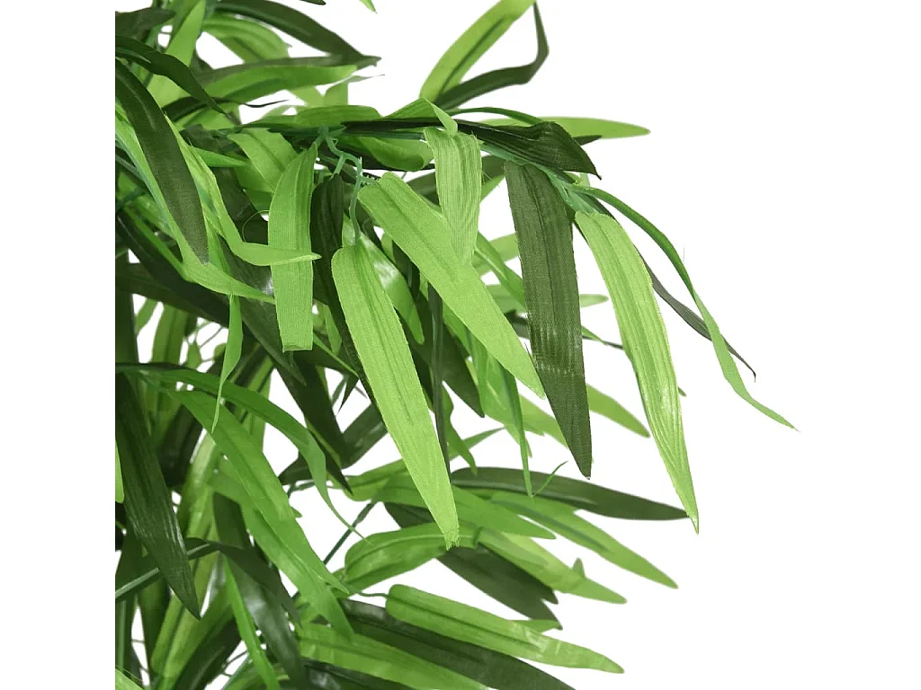Künstlicher Bambus 576 Blätter 150 cm grün
