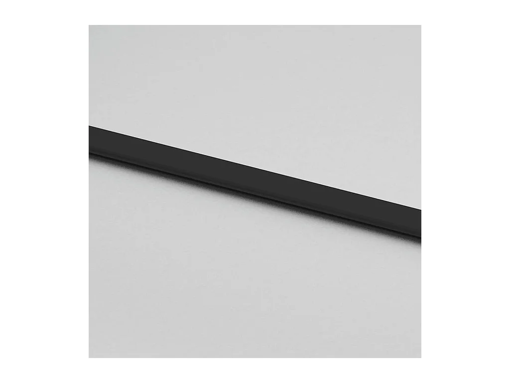 Porte coulissante kit quincaillerie noir 76x205 cm verre trempé