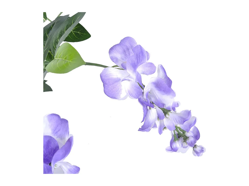 Glicine artificiale con vaso 120 cm