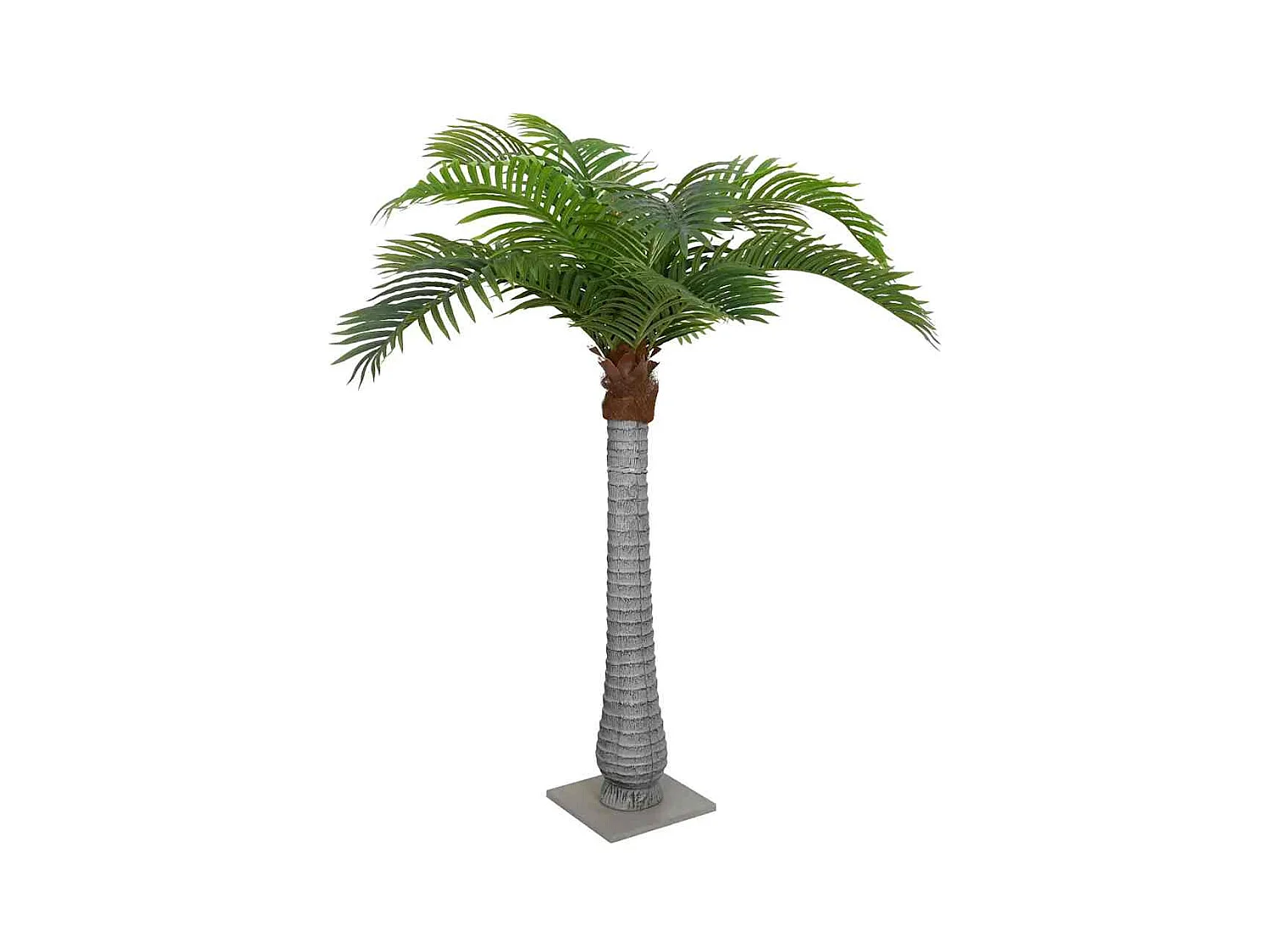 Palmera artificial 15 hojas 200 cm verde