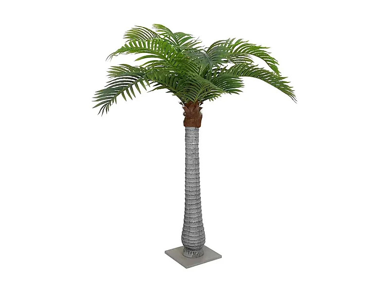 Palma artificiale 15 foglie 200 cm verde