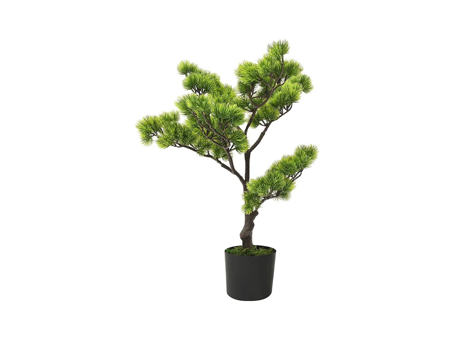 Bonsaï de pin artificiel avec pot 60 cm Vert