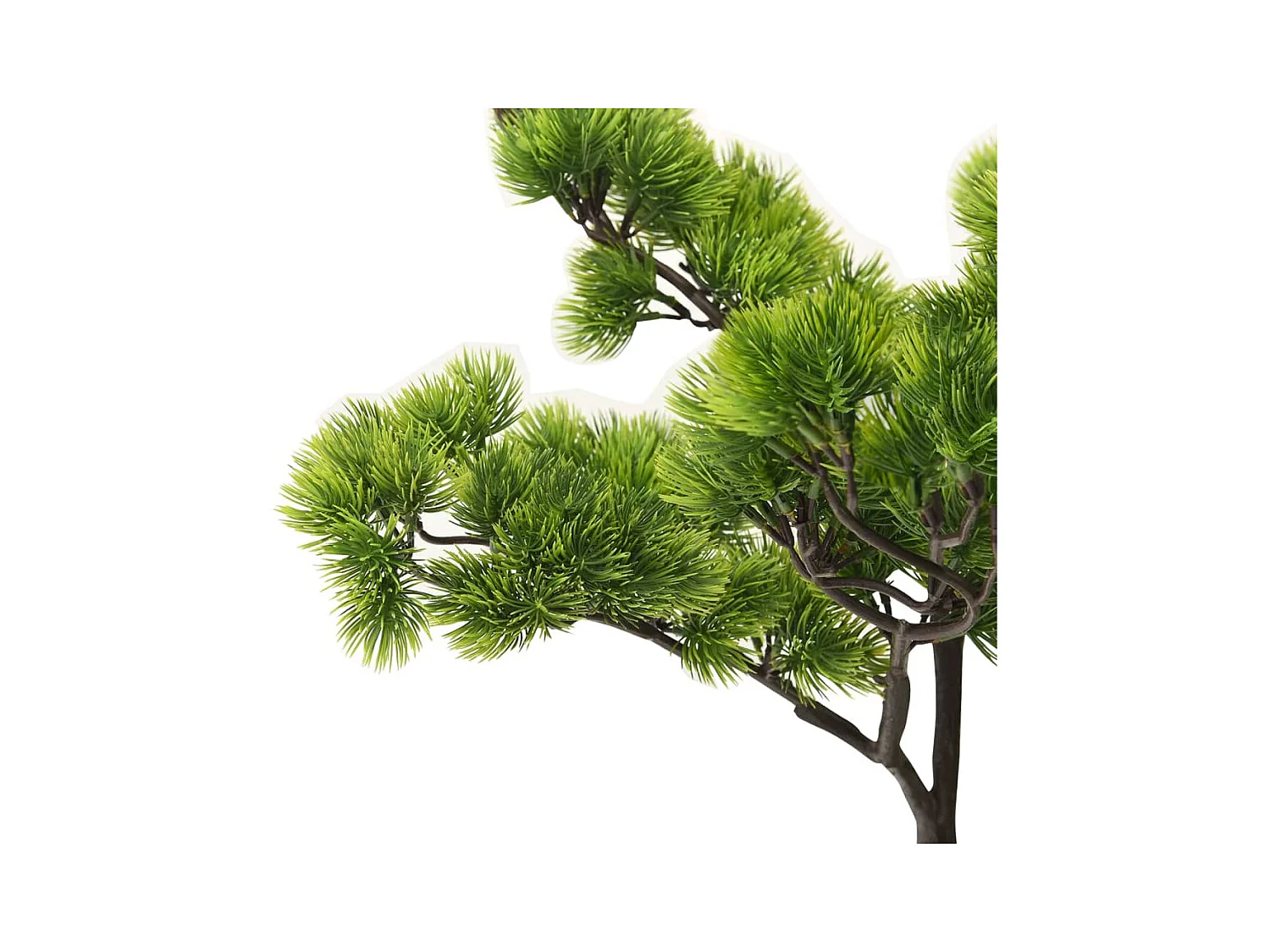 Bonsaï de pin artificiel avec pot 60 cm Vert