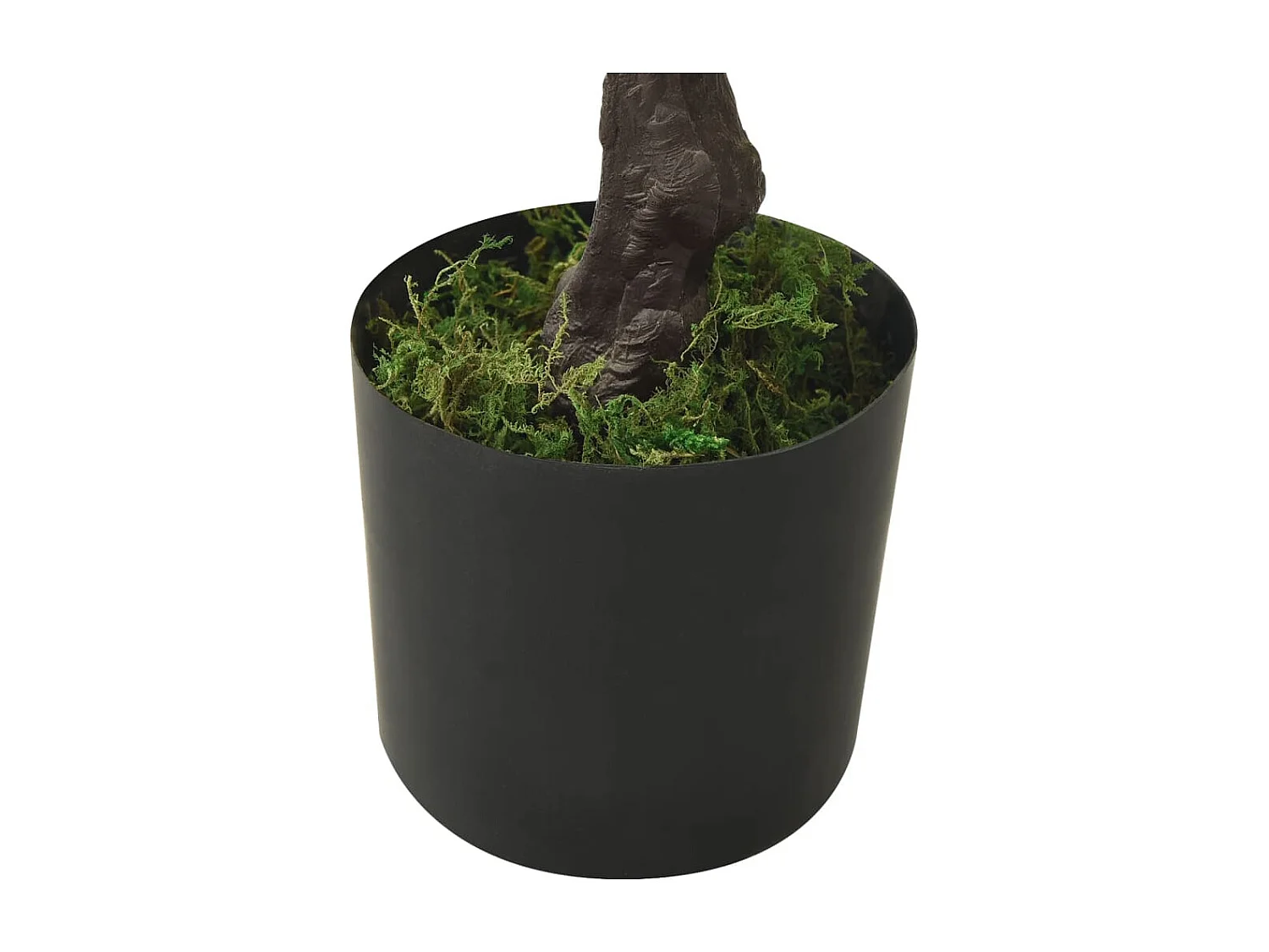 Bonsai di pino artificiale con vaso 60 cm verde