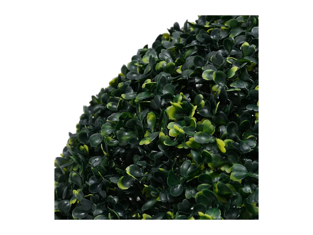 Kunstmatige buxusbollen 2 stuks 52 cm