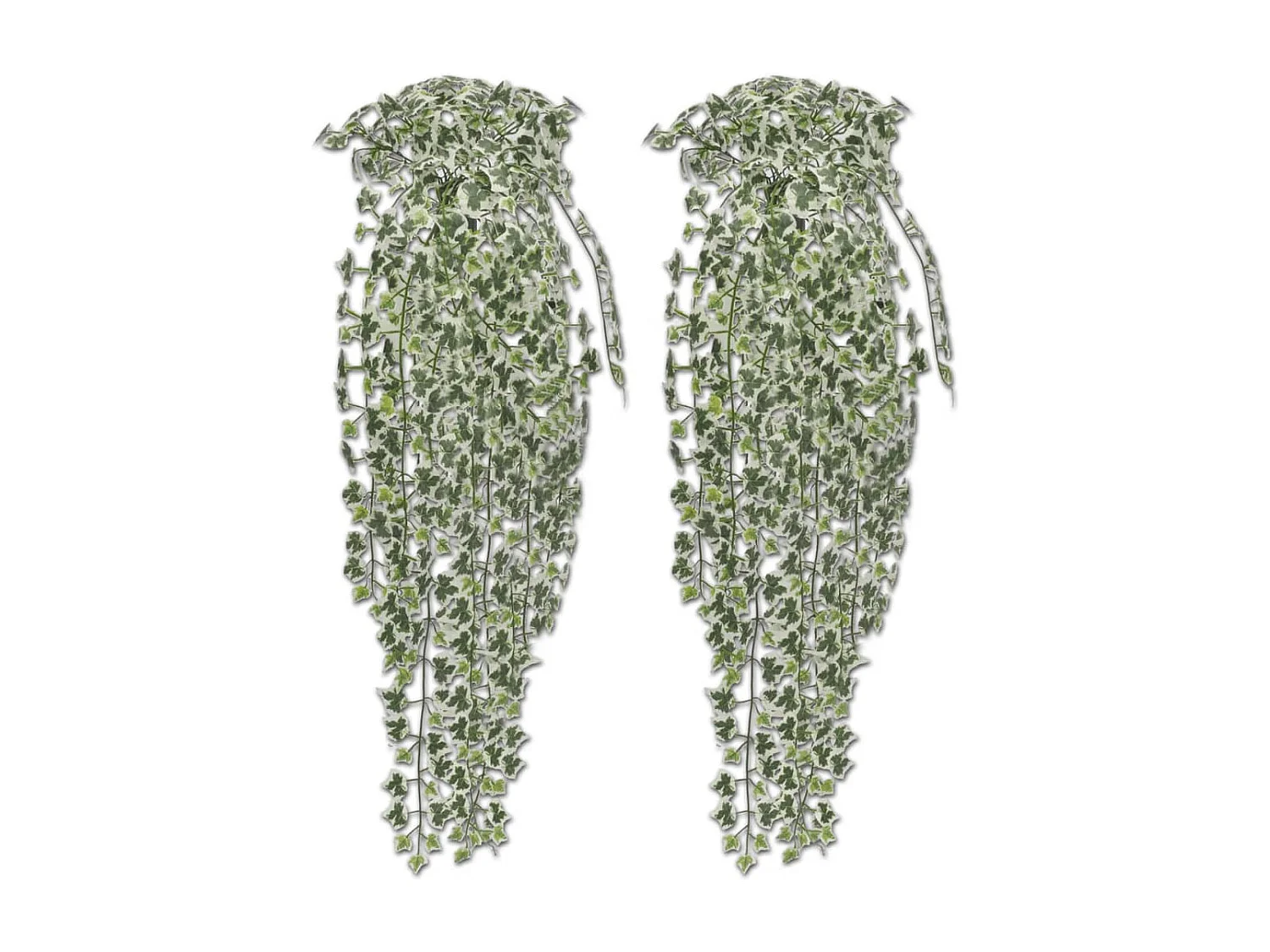 Cespugli di edera artificiale 2 pezzi 90 cm