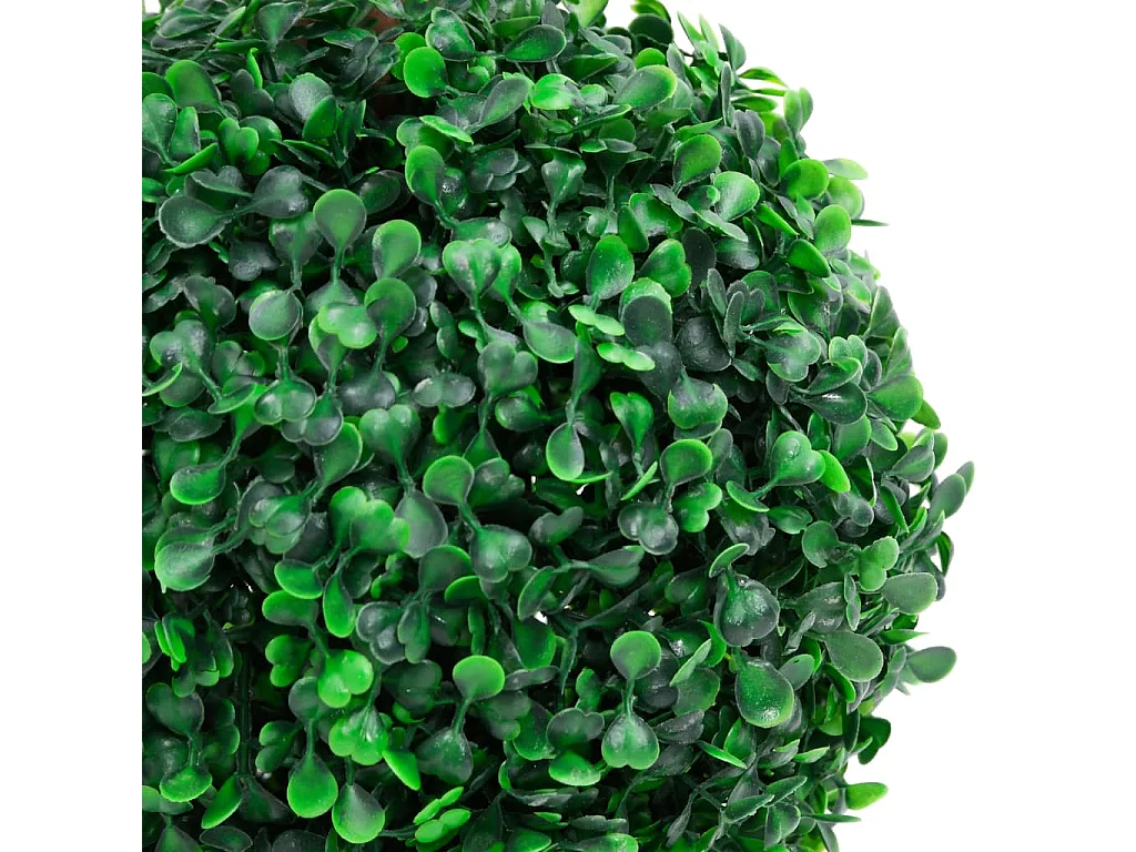 Kunstbuxusplant met pot bolvorm groen 60cm