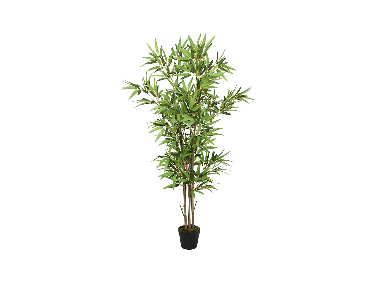 Bambú artificial 828 hojas 150 cm verde