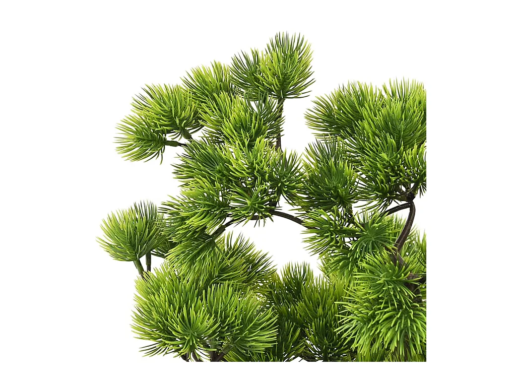 Bonsaï de pin artificiel avec pot 60 cm Vert