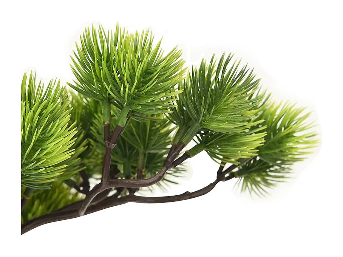 Bonsaï de pin artificiel avec pot 60 cm Vert