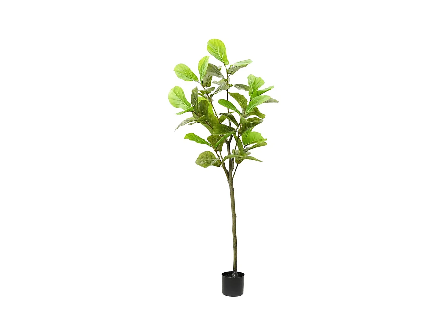 Kunst ficus boom 48 bladeren 165 cm groen