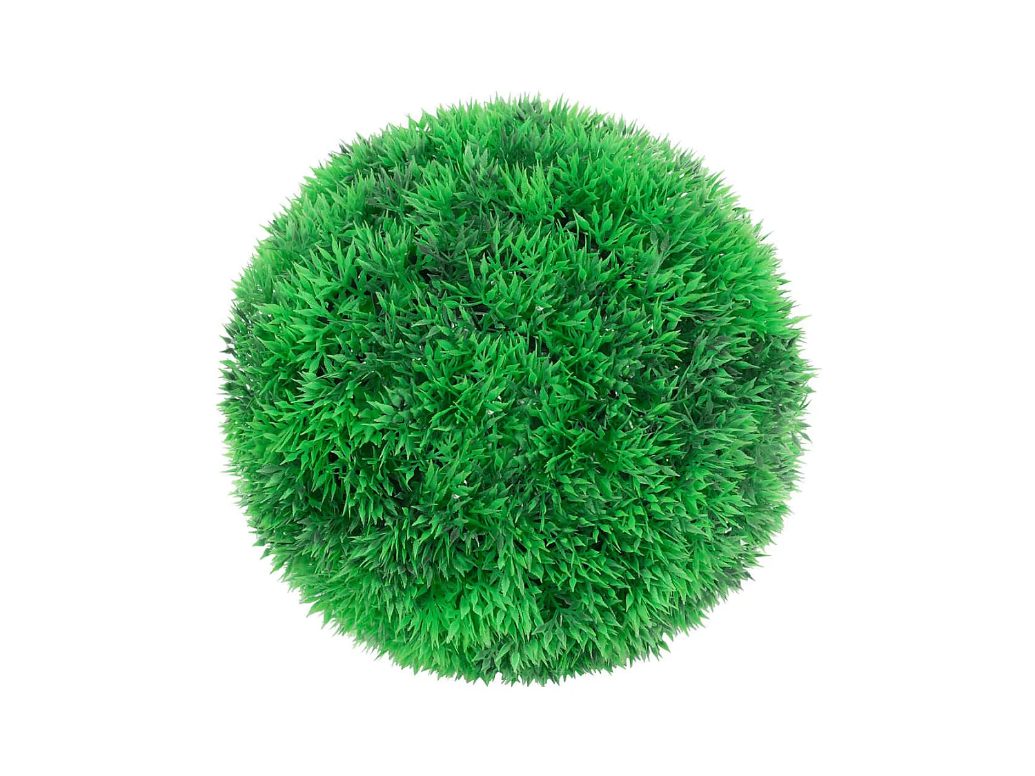 Boules de buis artificielles avec lumières LED 2 pcs vert 22 cm