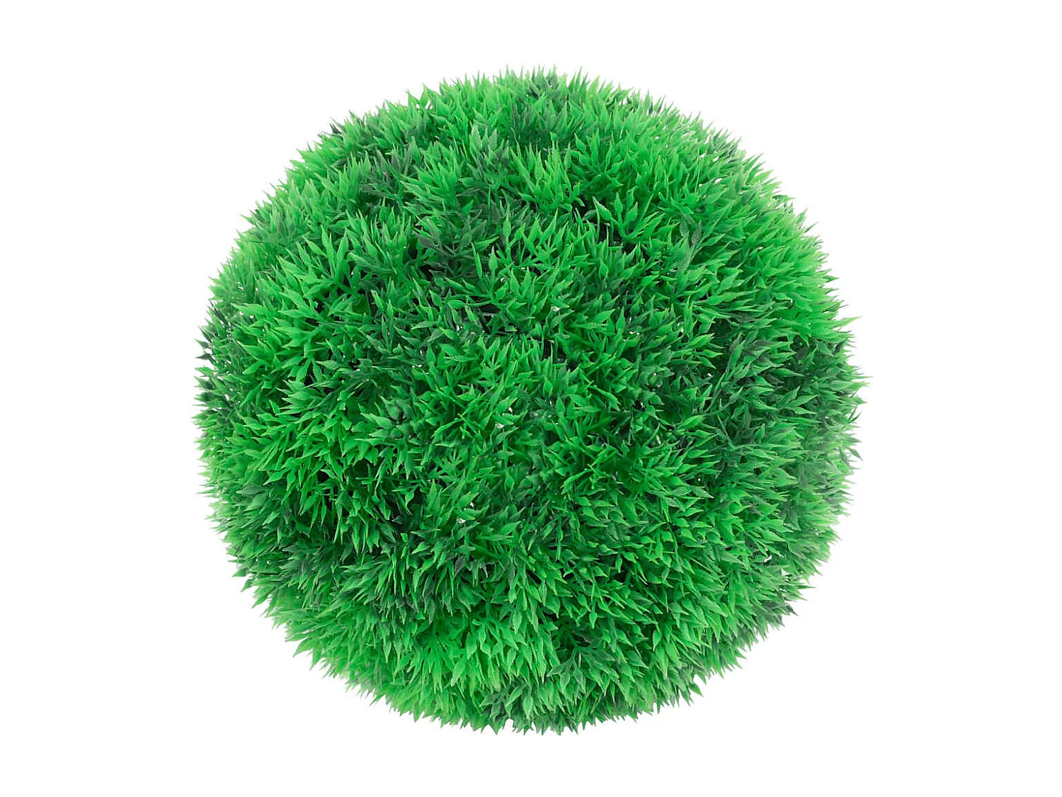 Boules de buis artificielles avec lumières LED 2 pcs vert 22 cm