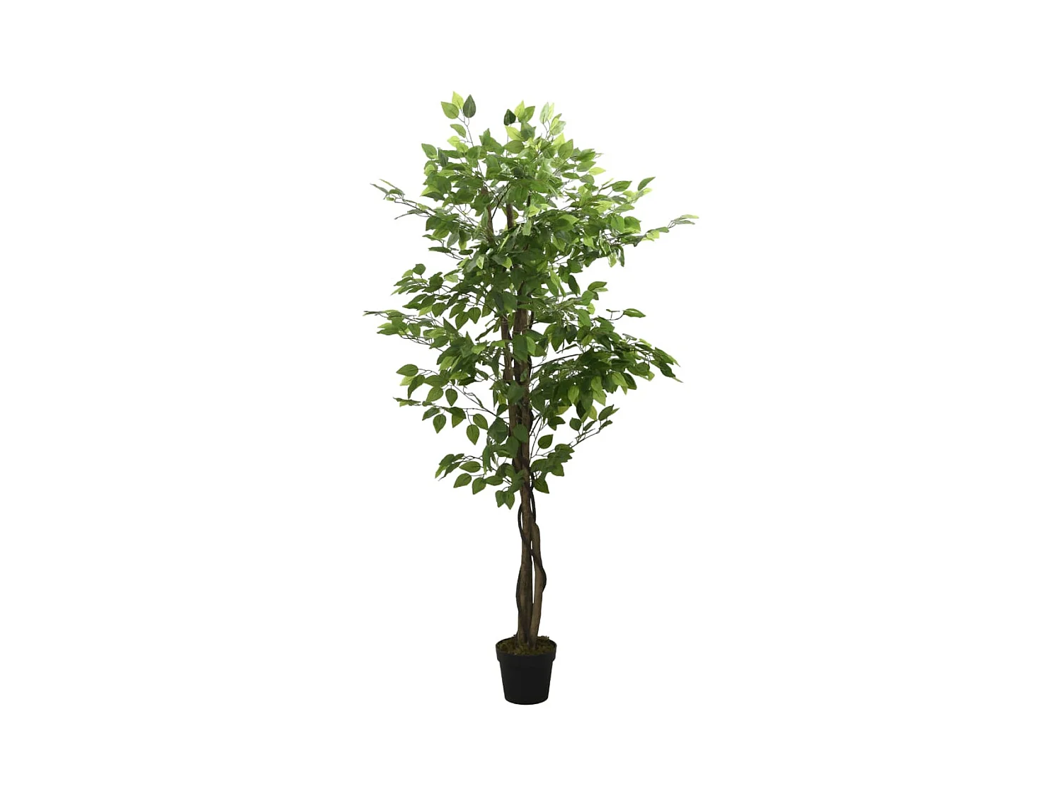 Ficus artificiel 756 feuilles 150 cm vert