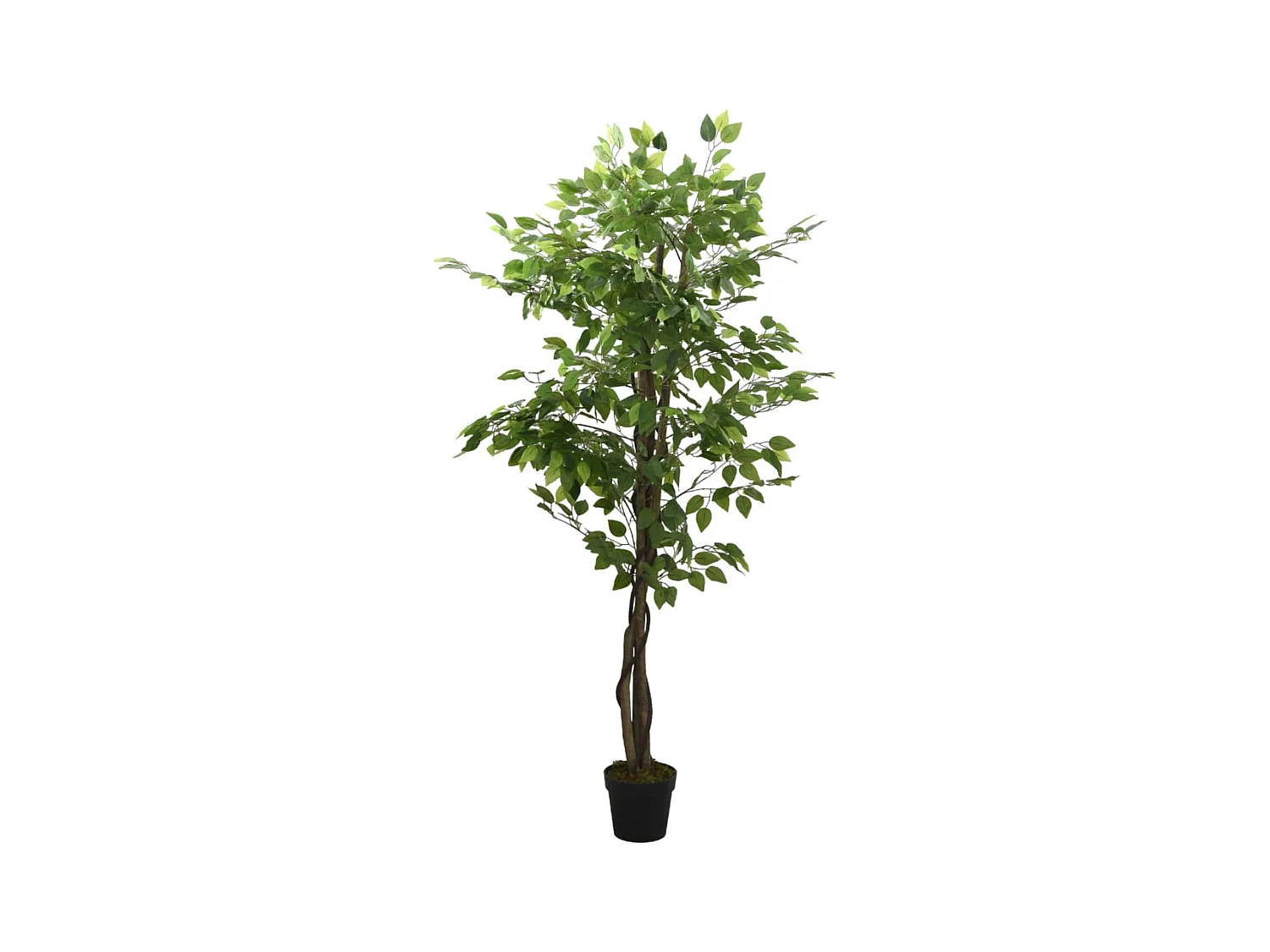 Ficus artificiale 756 foglie 150 cm verde