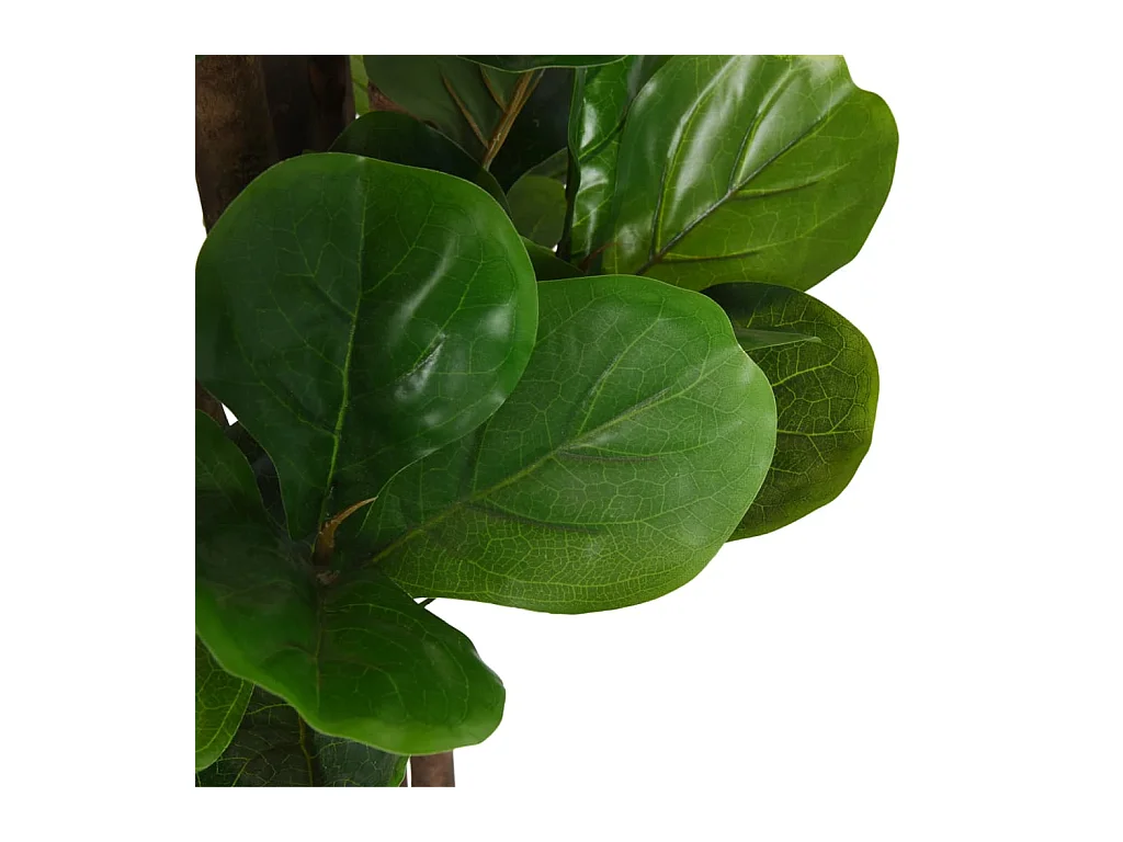 Ficus lyrata artificiale 232 foglie 180 cm verde