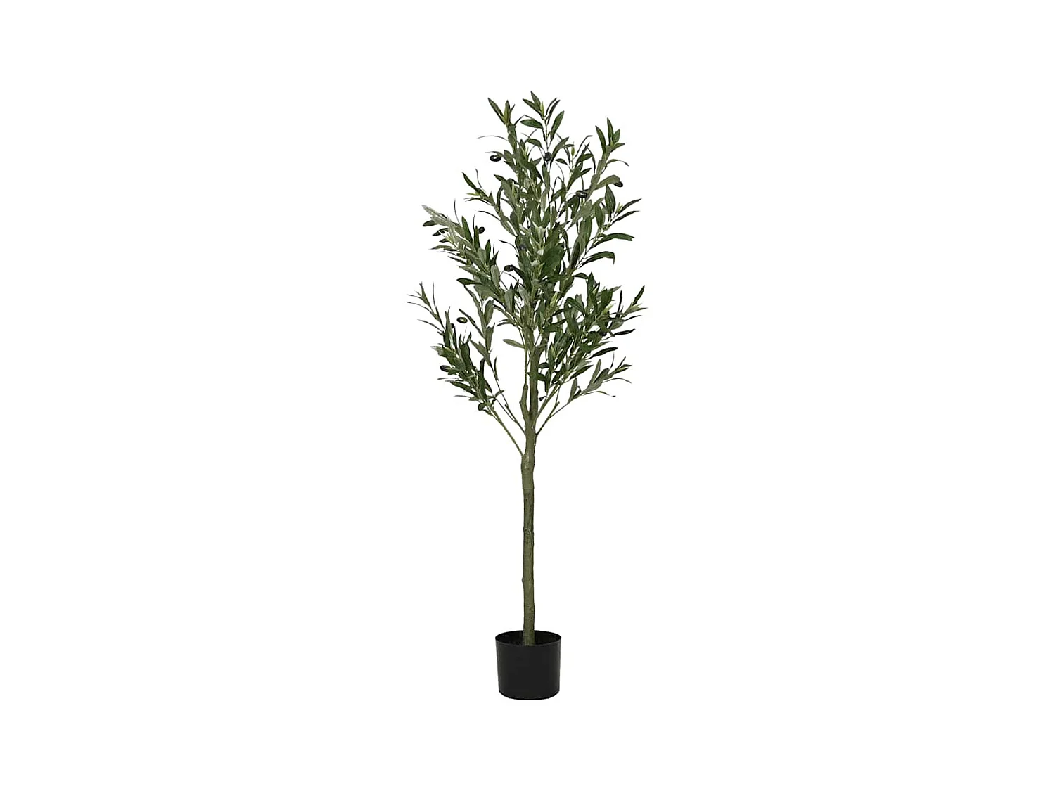 Ulivo artificiale 450 foglie 120 cm verde