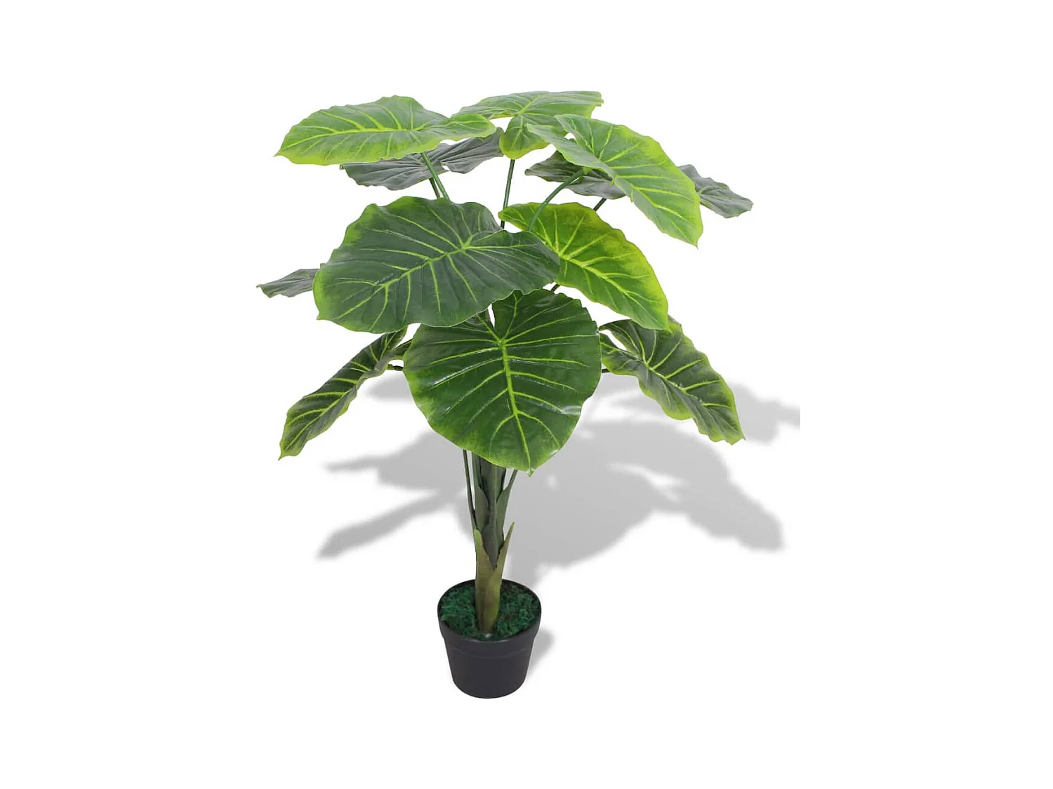 Kunstplant met pot Taro 85 cm Groen