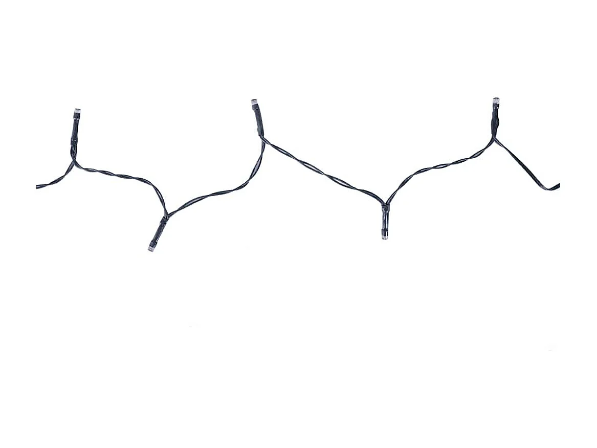 Palline di bosso artificiali con luci a LED 2 pezzi verde 38 cm