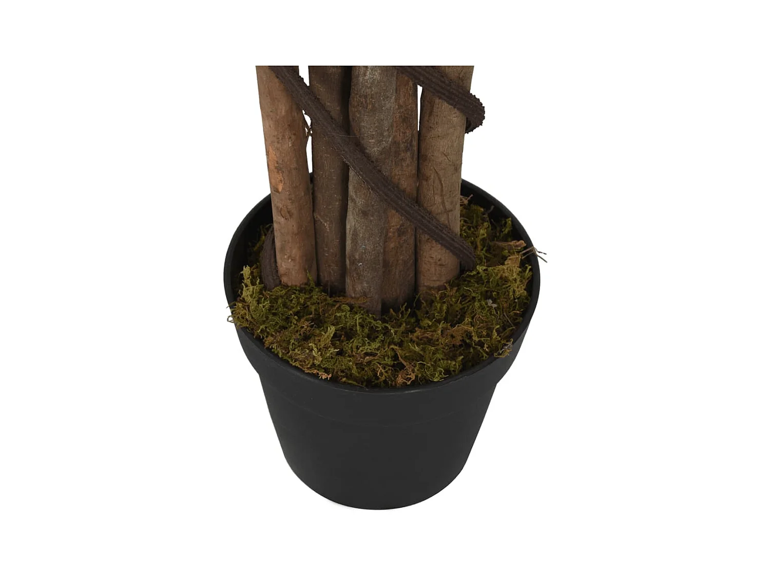 Kunst Ficus lyrata 180 bladeren 150 cm groen