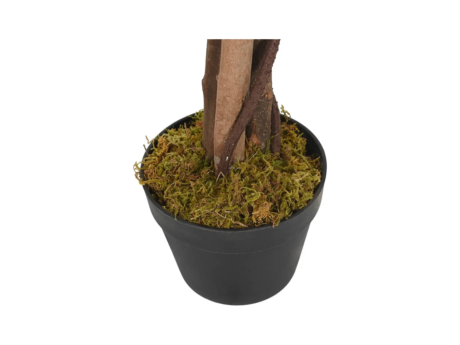 Glycine artificielle 1260 feuilles 180 cm vert et blanc