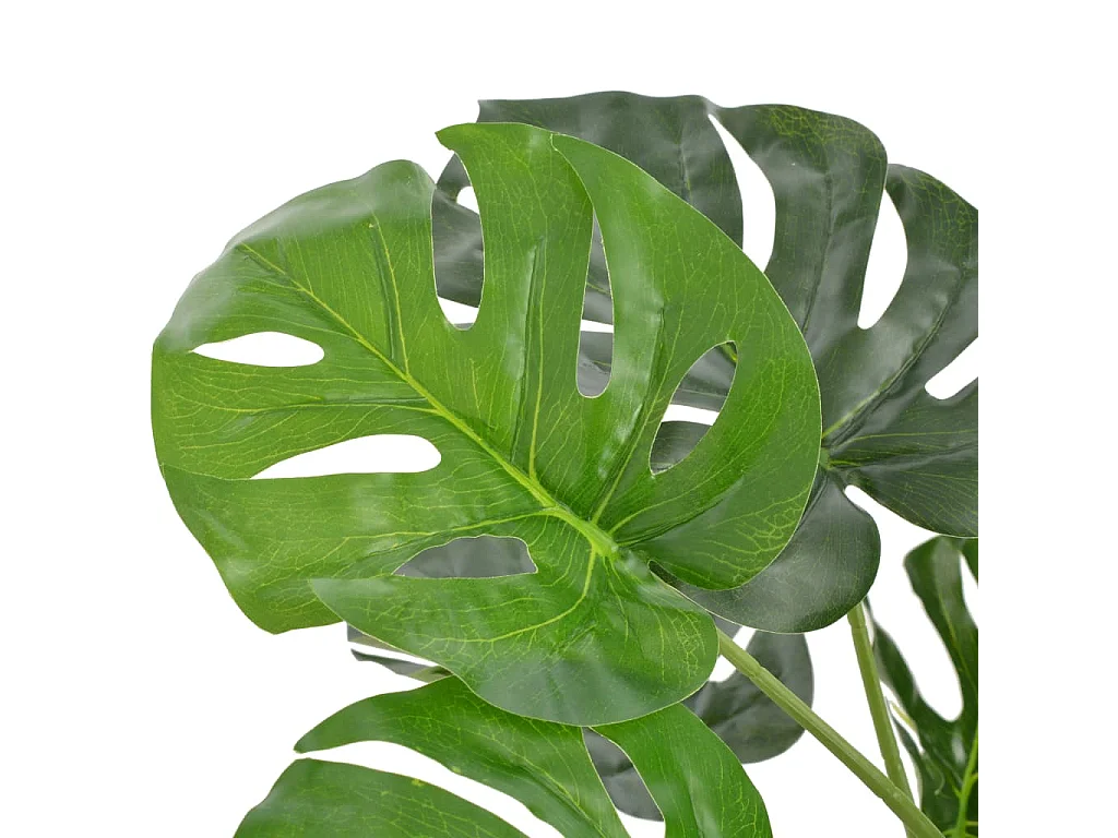 Pianta artificiale con vaso Monstera Verde 100 cm