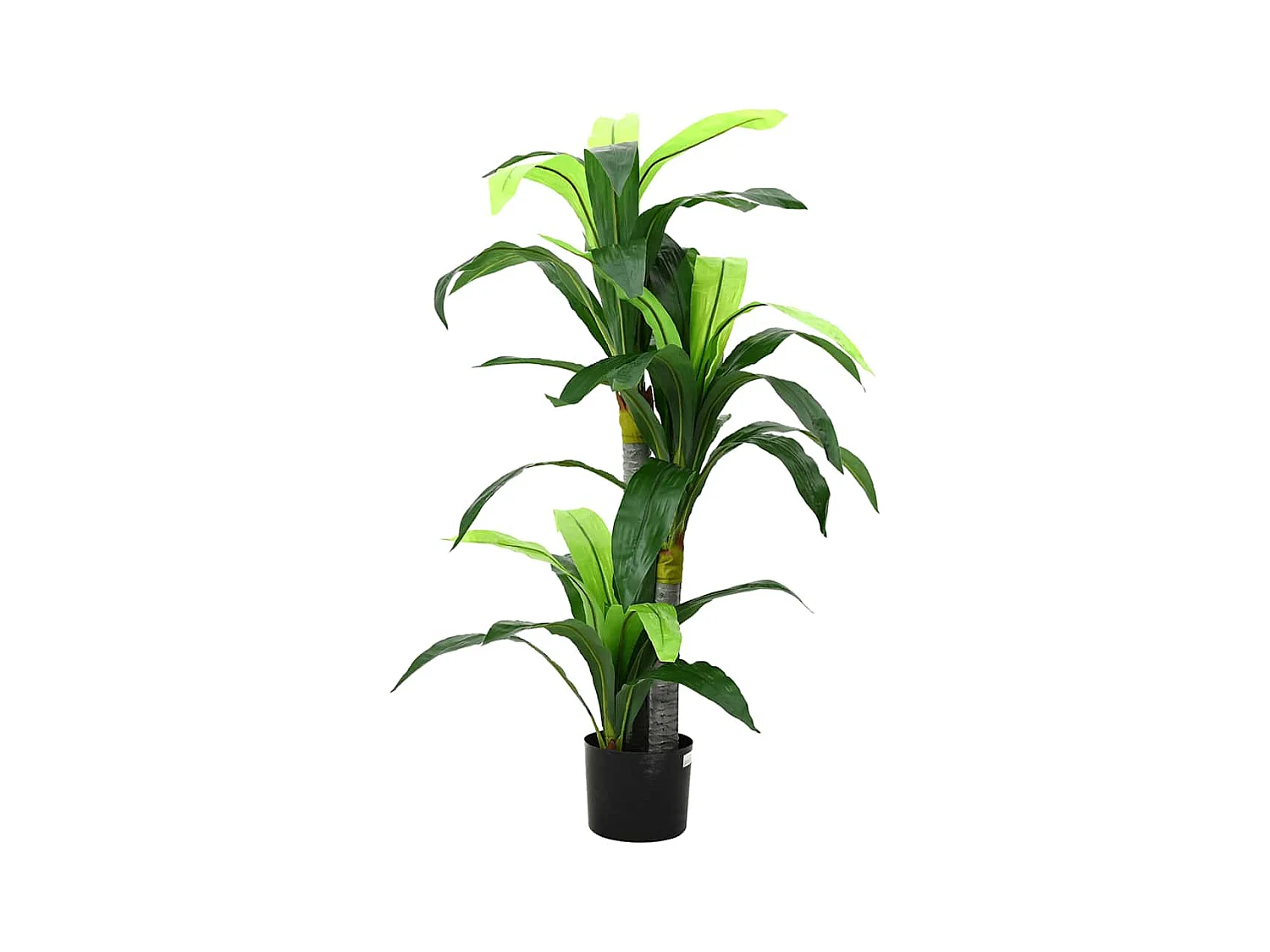 Arbre artificiel dracaena 36 feuilles 120 cm vert