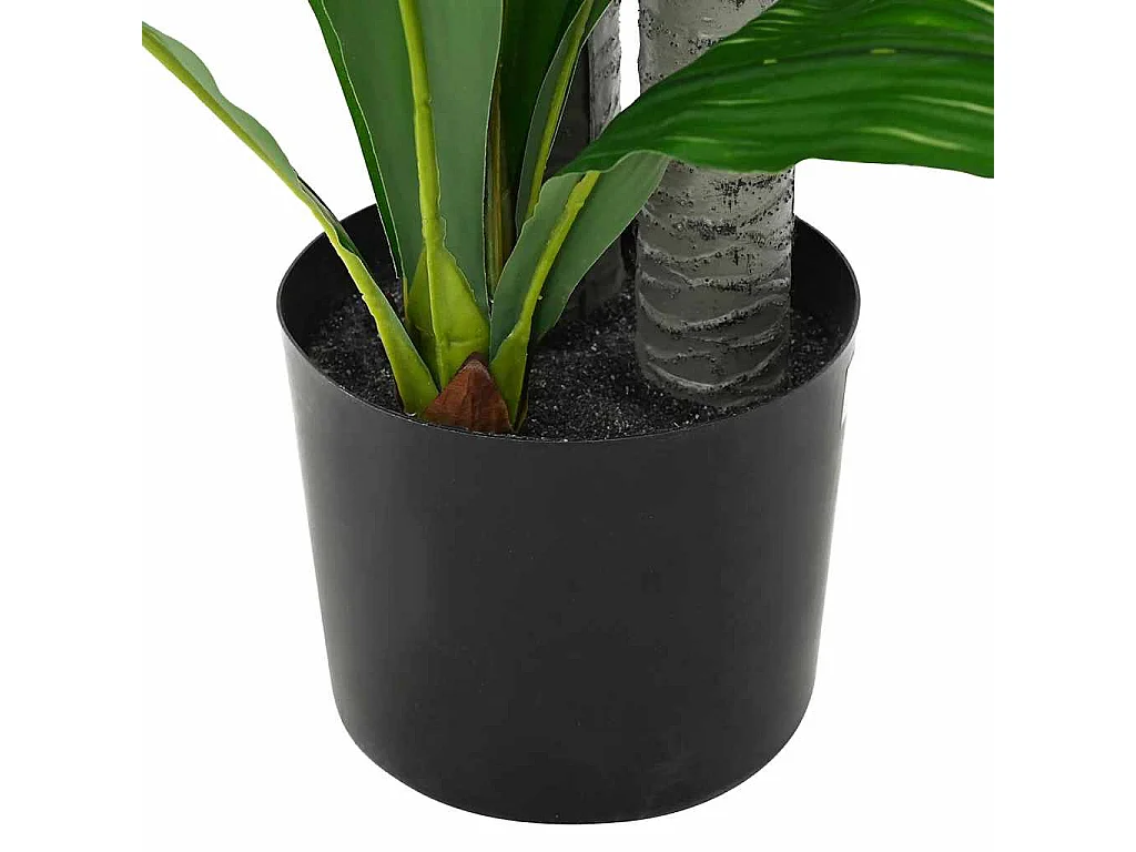 Albero artificiale di dracena 36 foglie 120 cm verde