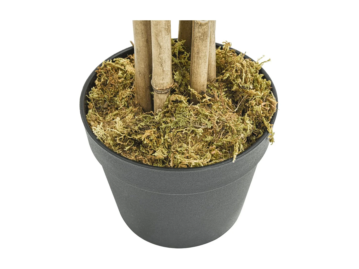 Künstlicher Bambus 1288 Blätter 180 cm grün