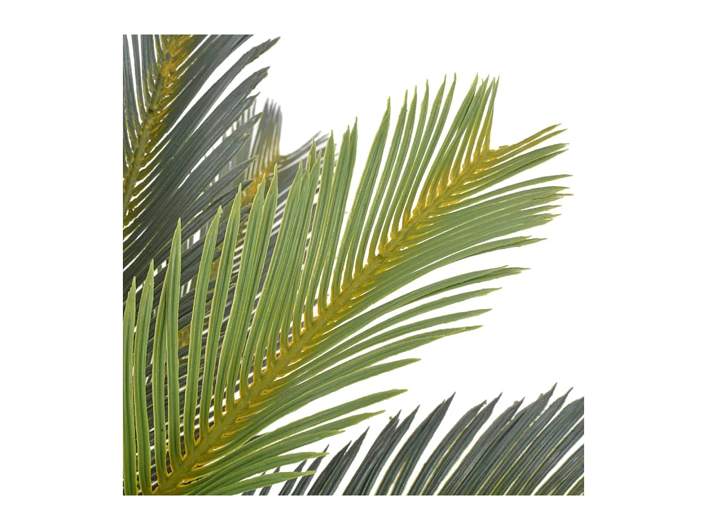 Pianta artificiale con vaso Cycas Palma Verde 90 cm