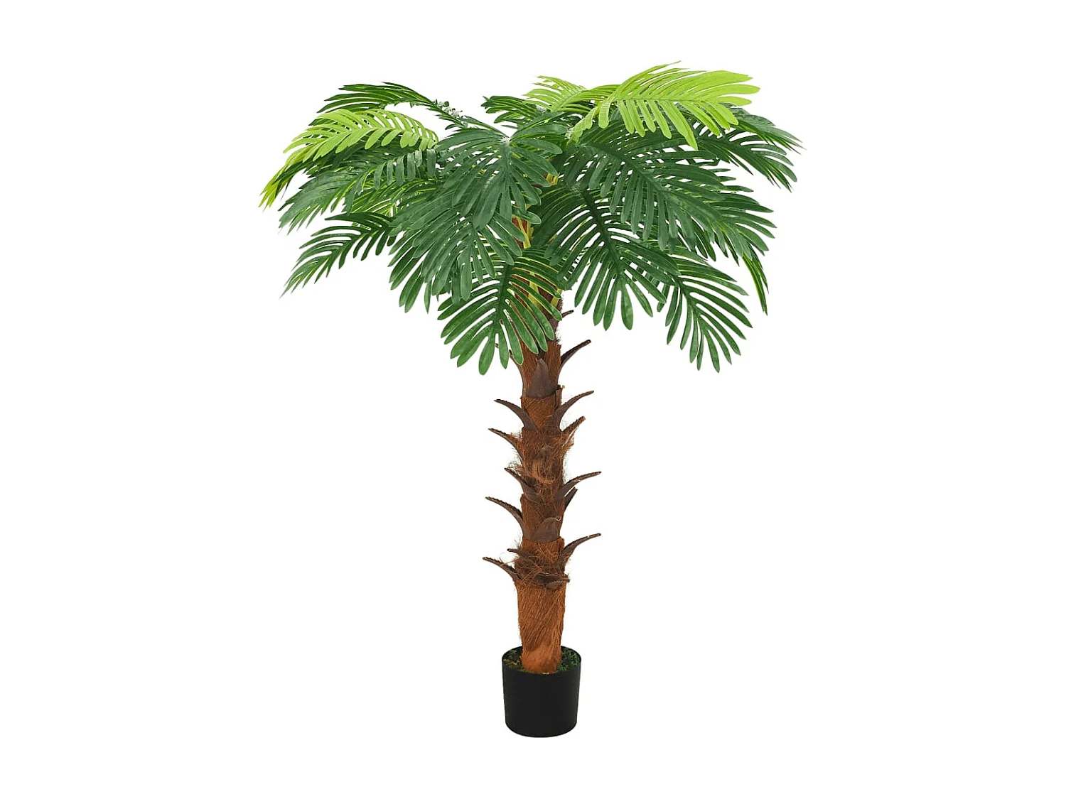 Palmier Cycas artificiel avec pot 160 cm Vert