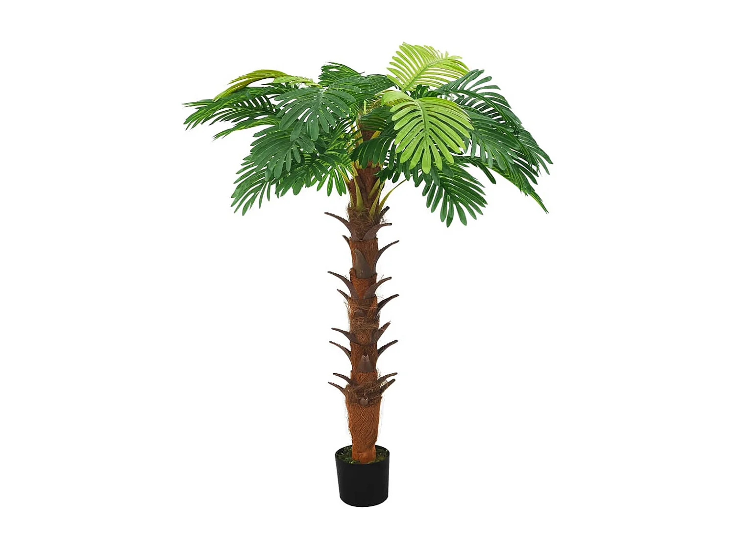 Palmier Cycas artificiel avec pot 160 cm Vert