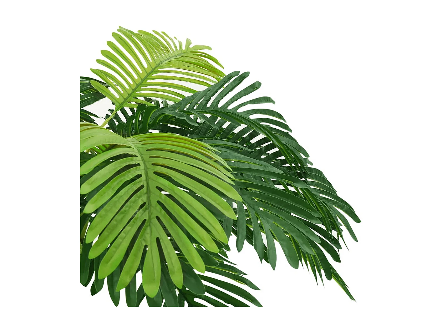 Palmier Cycas artificiel avec pot 160 cm Vert