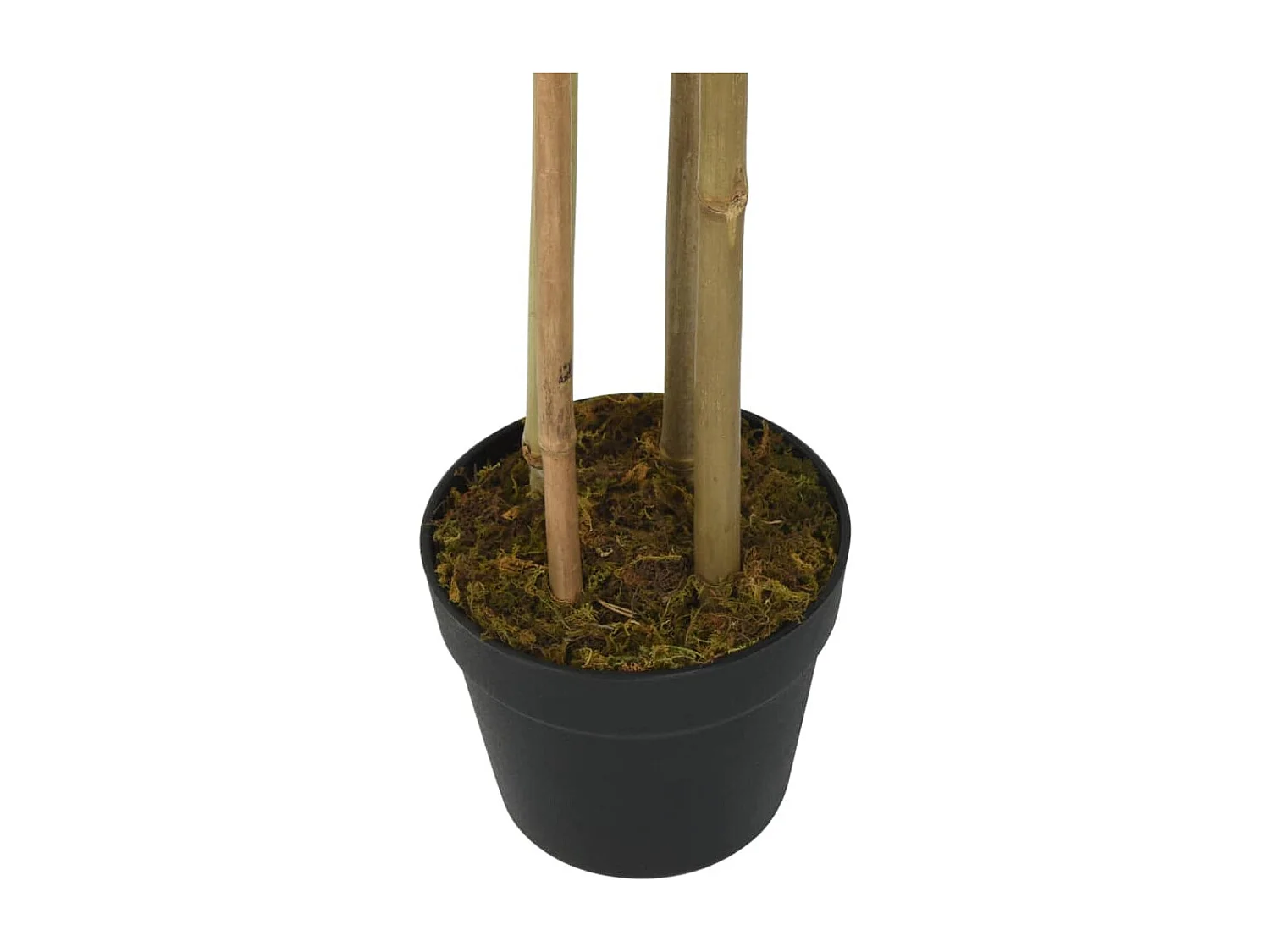 Bambù artificiale 1216 foglie 180 cm verde