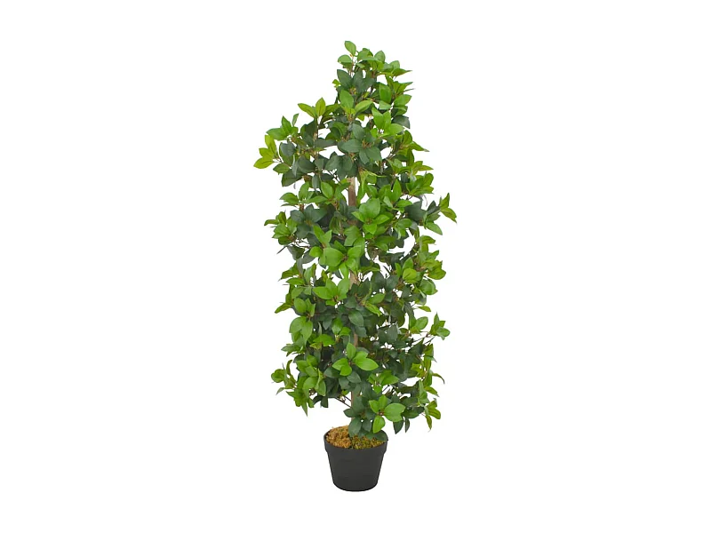 Kunstplant met pot Groene Laurier 120 cm