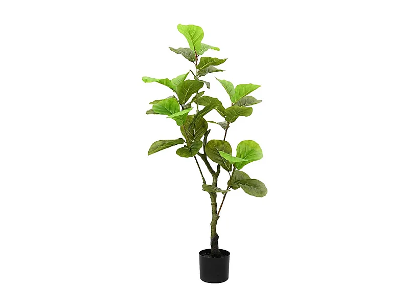 Ficus artificial 30 hojas 125 cm verde