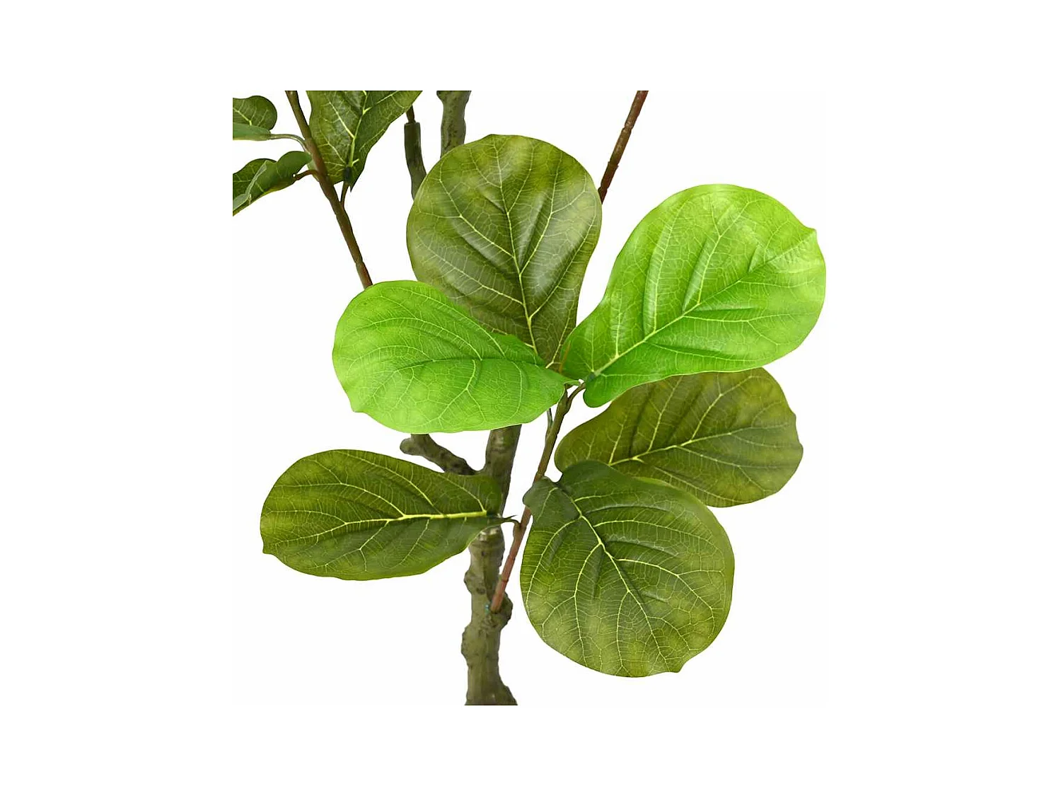Ficus artificiel 30 feuilles 125 cm vert