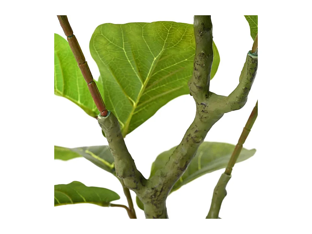 Ficus artificiel 30 feuilles 125 cm vert