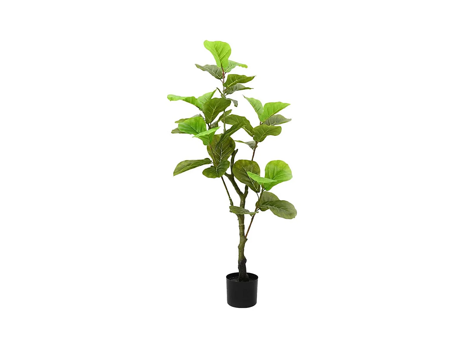 Ficus artificiale 30 foglie 125 cm verde